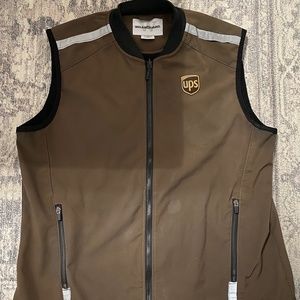 Vintage ups uniform vest